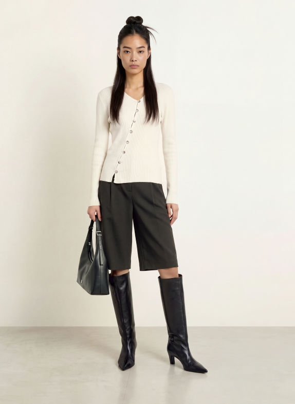 NEO NOIR MILLERA Cardigan CREAM