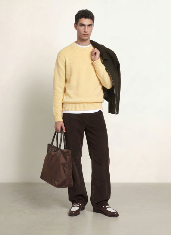 ARKET OCEAN Loose-Fit Cord Pants DARK BROWN