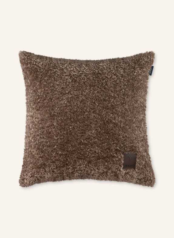JOOP! Kuddfodral till prydnadskudde J!CURLY med teddypäls BRUN / LJUSBRUN