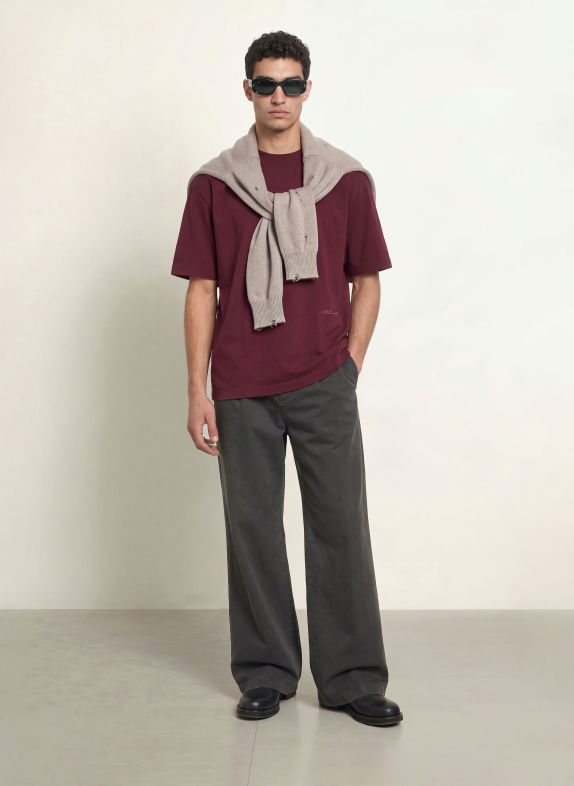 ALLSAINTS T-Shirt MADDOX DUNKELROT