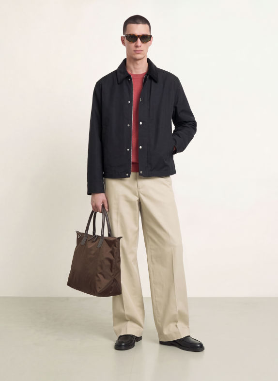 ARKET Jacket in a mix of materials BLACK