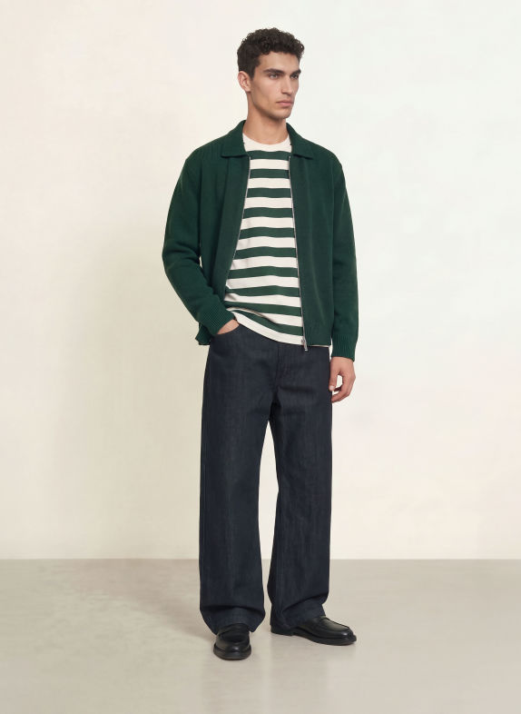 ARKET Jeans Wide Fit 001 Denim Blue Dark