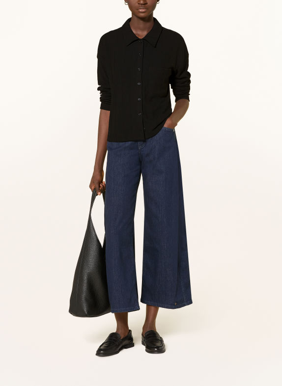 OPUS SAWONI Jersey Shirt blouse BLACK