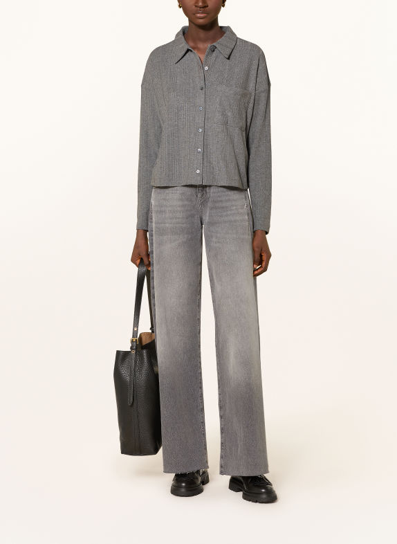 OPUS SAWONI Jersey Shirt blouse GRAY