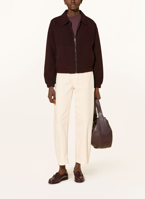 OPUS GERZI Bomber jacket DARK RED