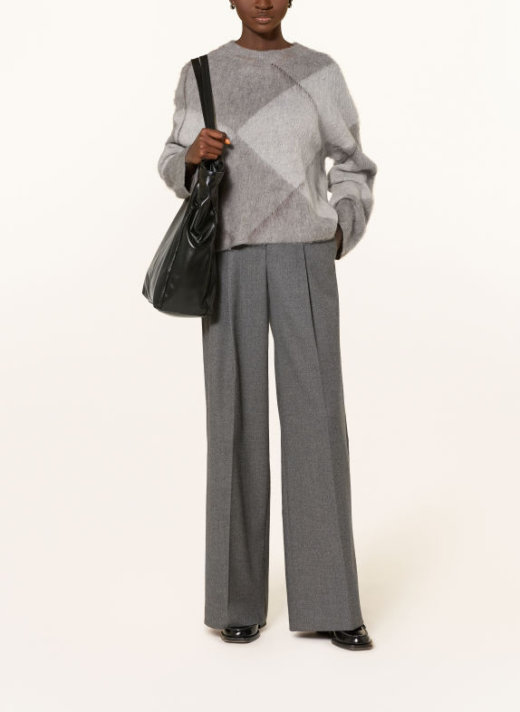 OPUS PARGYLE Sweater GRAY