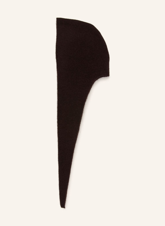 ARKET Alpaca Hat DARK BROWN