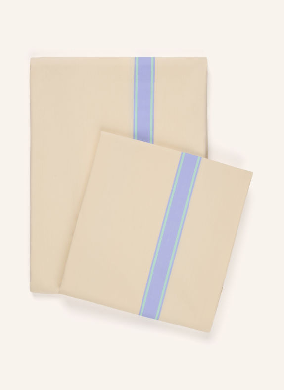 BONGUSTA Linge de lit CRÈME / LILAS / MENTHE