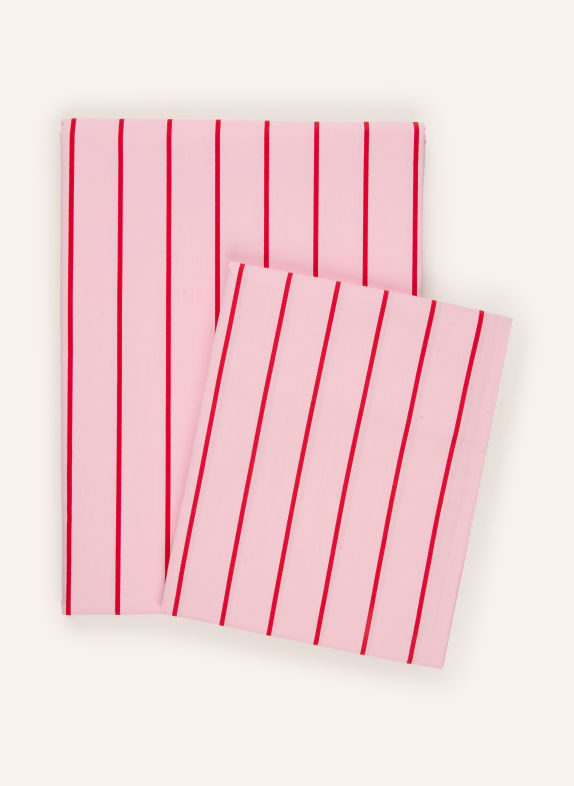 BONGUSTA Linge de lit ROSE / ROUGE