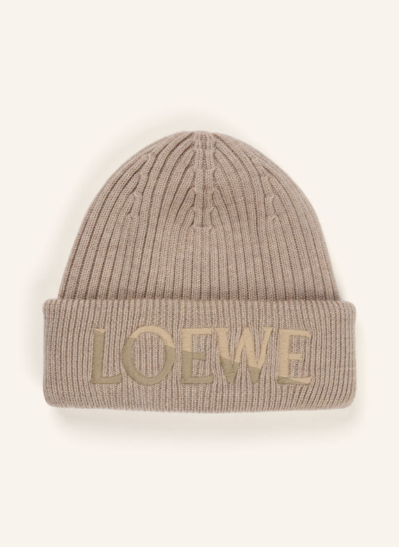 LOEWE Czapka BEŻOWY
