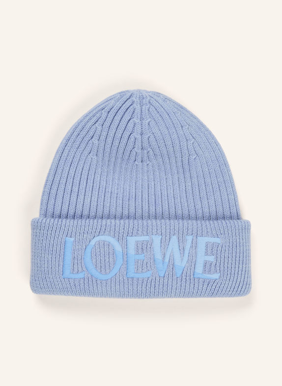 LOEWE Czapka JASNONIEBIESKI