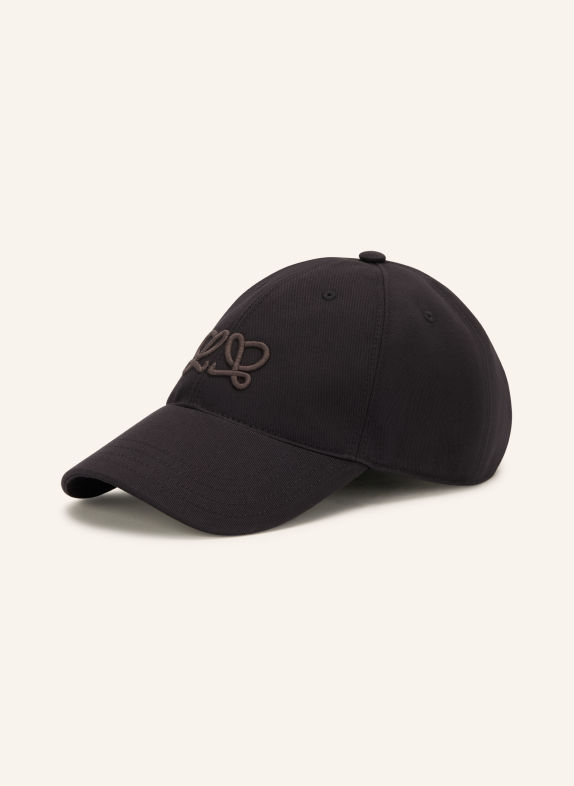 LOEWE Cap DOUBLE L SCHWARZ