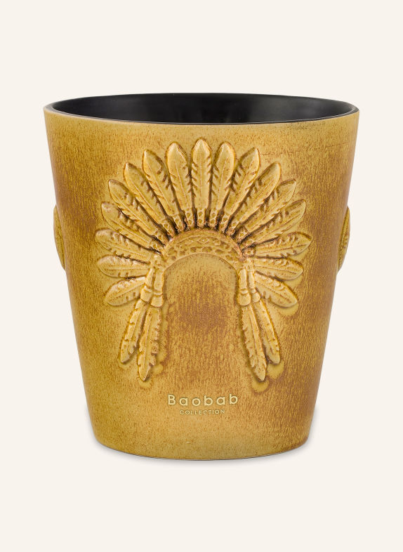 Baobab COLLECTION Vonná svíčka EAGLE'S PRIDE GERONIMO TMAVĚ ŽLUTÁ
