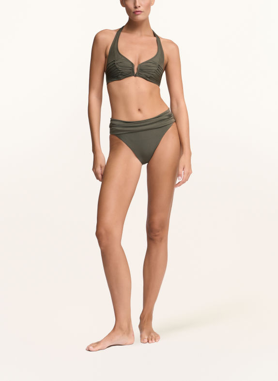MARYAN MEHLHORN Basic-Bikini-Hose UMBRA DUNKELGRÜN