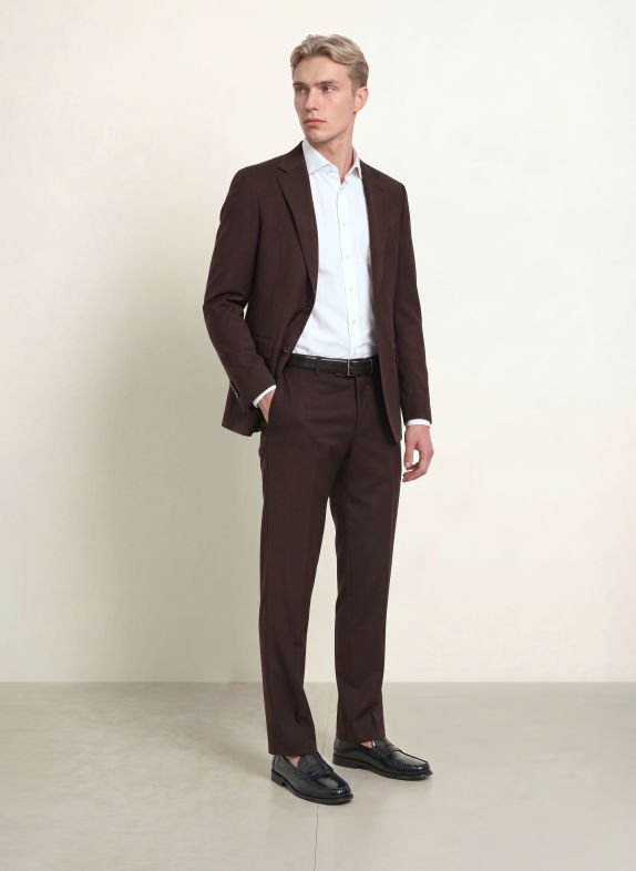 PROFUOMO Slim-Fit Shirt WHITE
