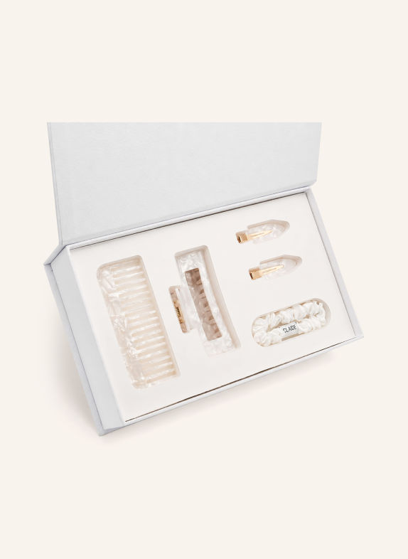 CLAIDE 5-tlg. Set Haaraccessoires CLARA CREME