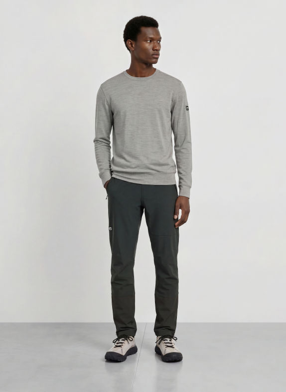 super.natural T-shirt technique SOLUTION GRIS