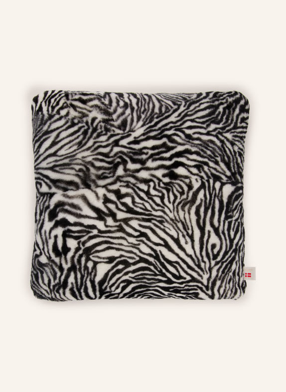 Natures Collection Coussin décoratif MOKASSIN NOIR / BLANC