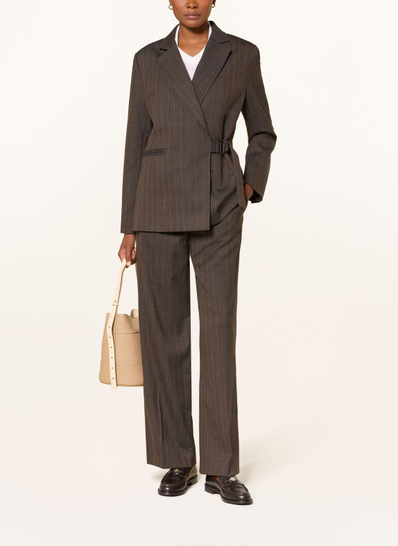 CLAUDIE PIERLOT Blazer DUNKELBRAUN / BLAU
