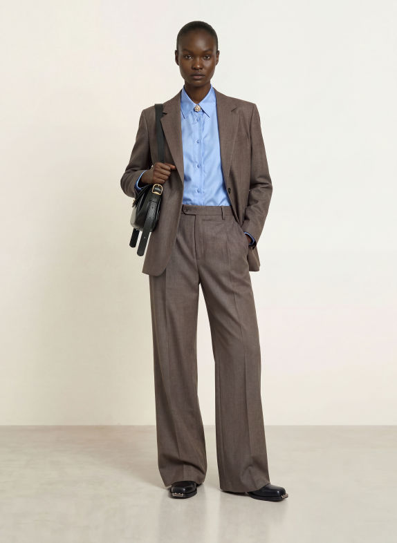 SANDRO Blazer BRAUN