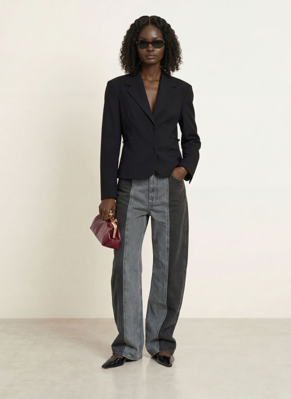 ROTATE Blazer SCHWARZ