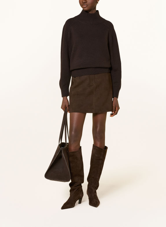 Oui Sweater DARK BROWN
