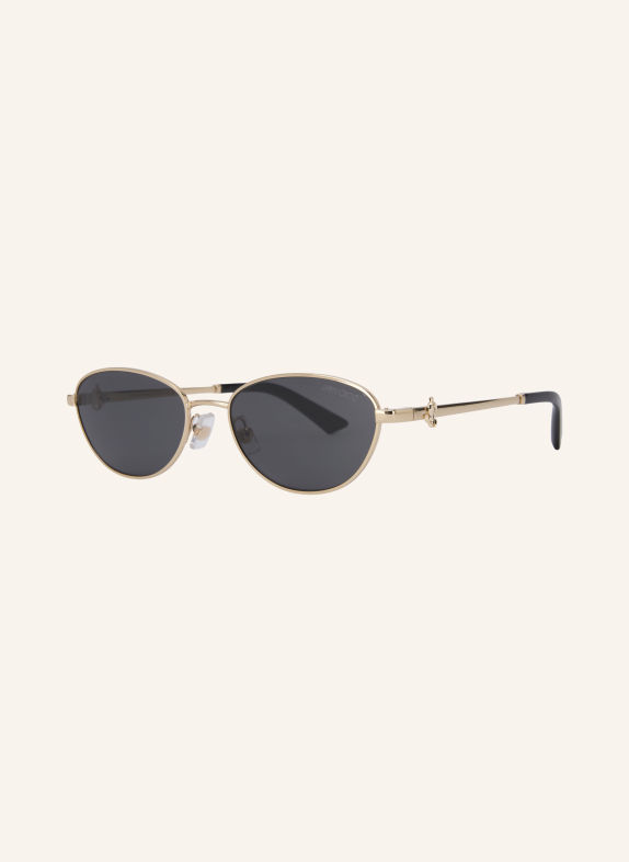 JIMMY CHOO Okulary przeciwsłoneczne JC4032BD ZŁOTO/ CIEMNOSZARY