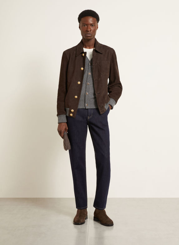 BRUNELLO CUCINELLI Iconic Fit Jeans C001 Blue denim