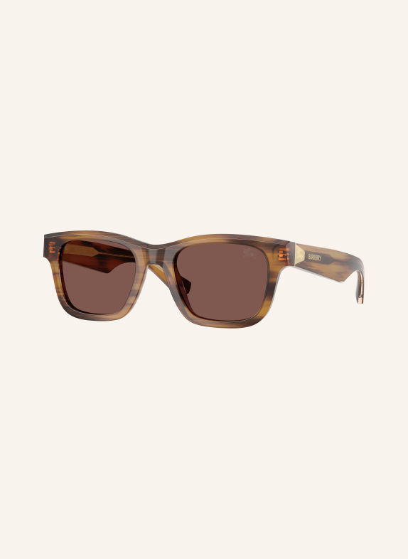 BURBERRY Sonnenbrille BE4504 STRIPED BROWN/ BLACK CHOCOLATE