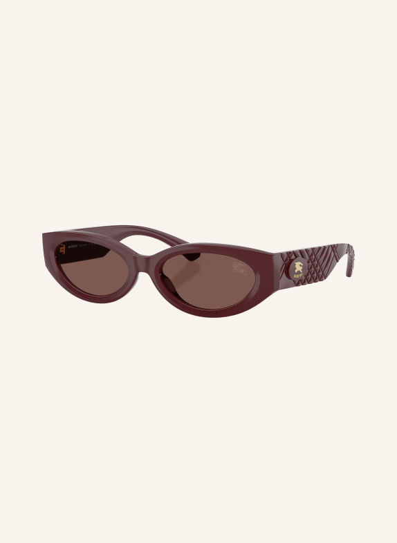 BURBERRY Zonnebril BE4505U DONKERROOD/ DONKERBRUIN