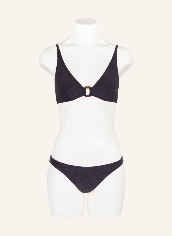 watercult Underwire bikini top ESSENTIAL TWIST BLACK