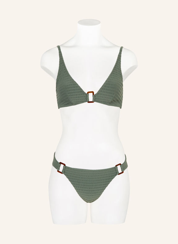 watercult Bügel-Bikini-Top ESSENTIAL TWIST GRÜN