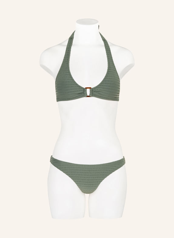 watercult ESSENTIAL TWIST Brazilian bikini bottoms KHAKI