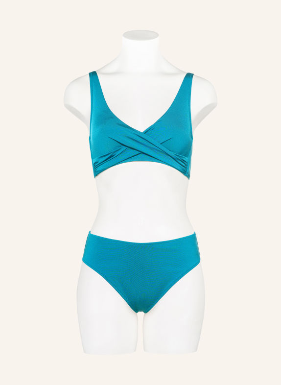 watercult Brazlian-Bikini-Hose SOFT SCULPT PETROL