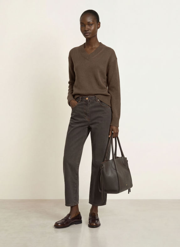 REISS Pullover MARI KHAKI