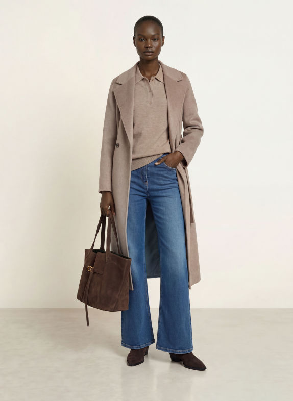 REISS Palton THEA TAUPE
