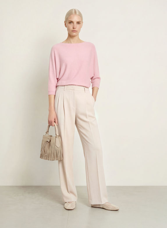 Phase Eight Pullover CRISTINE mit 3/4-Arm ROSÉ