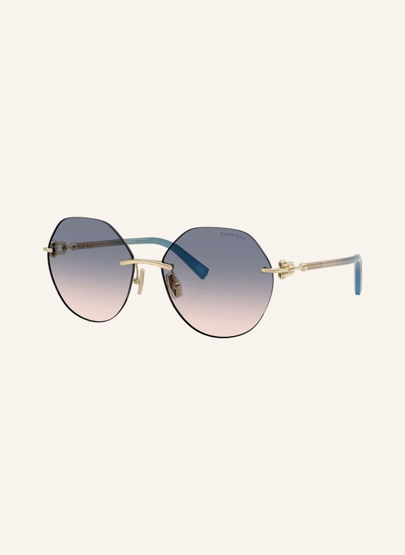 TIFFANY & Co. Okulary przeciwsłoneczne TF3123 JASNOZŁOTY/ JASNOBRĄZOWY GRADIENT