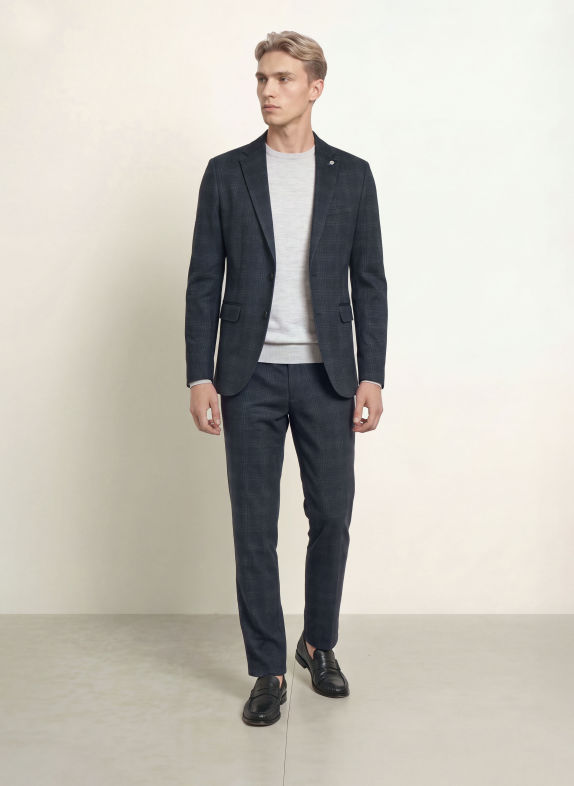 CG - CLUB of GENTS CG CALVIN Slim Fit Suit Jacket 63 DUNKELBLAU