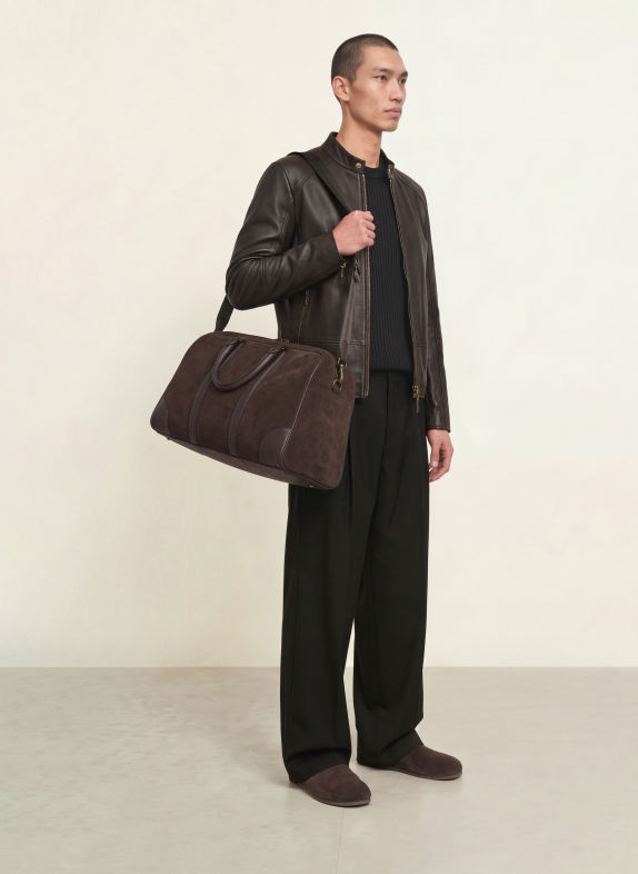 BOSS Weekender HOLDALL DUNKELBRAUN