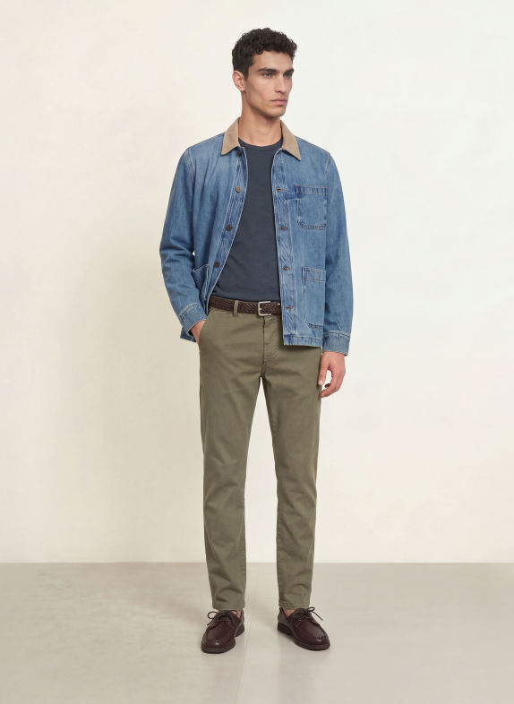 FAHERTY Chino COASTLINE Slim Fit OLIV