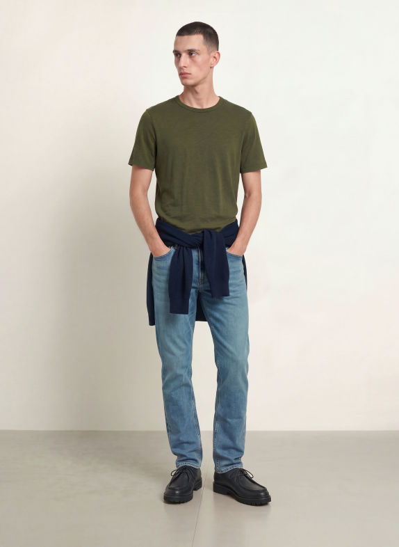 FAHERTY T-Shirt KHAKI