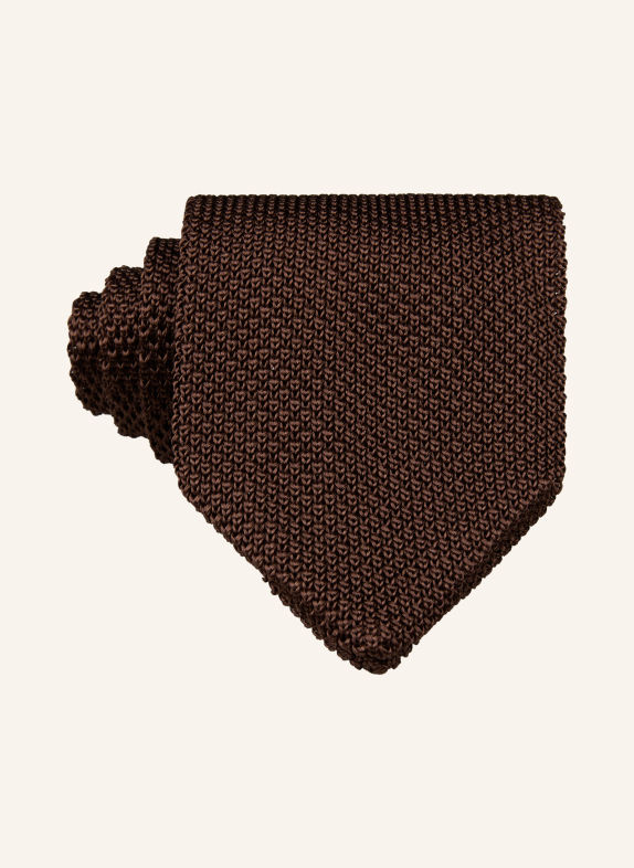 Gant Stropdas MARRON FONCÉ