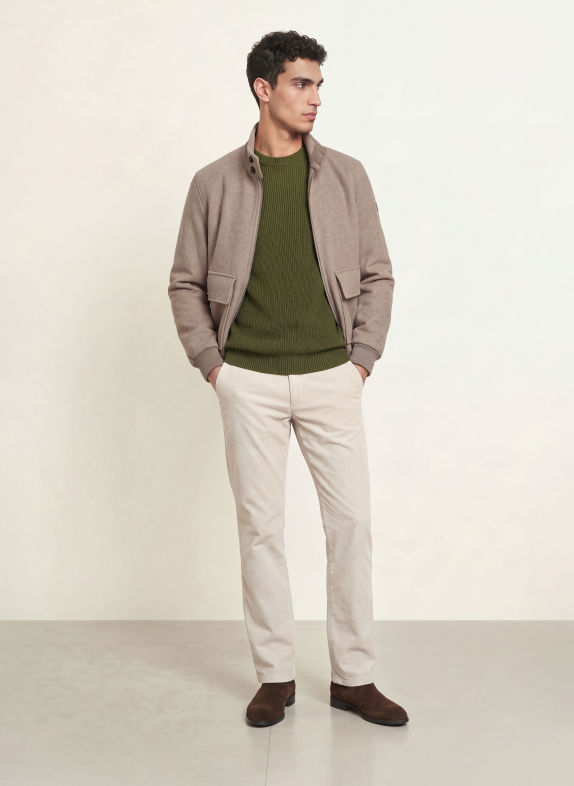 FYNCH-HATTON Pullover OLIV