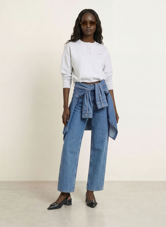 OH APRIL Sweatshirt AVEN GRIS CLAIR