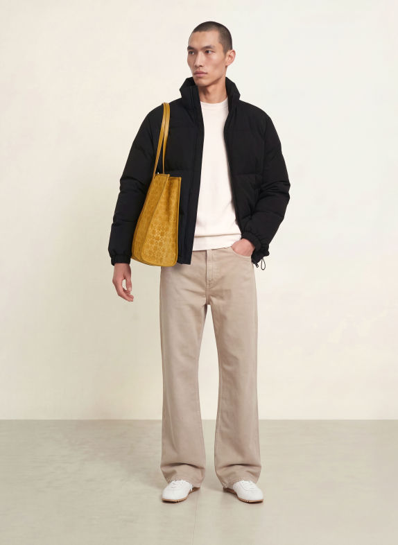 SANDRO Steppjacke SCHWARZ