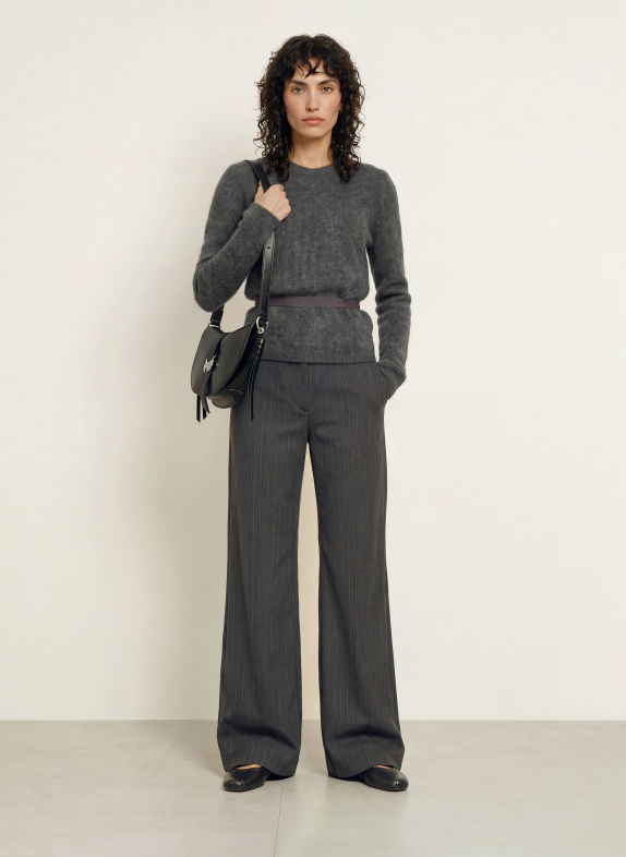 ba&sh Strickjacke TERRATS DUNKELGRAU