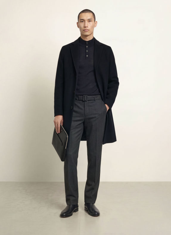 REISS KNIGHT Coat DARK BLUE