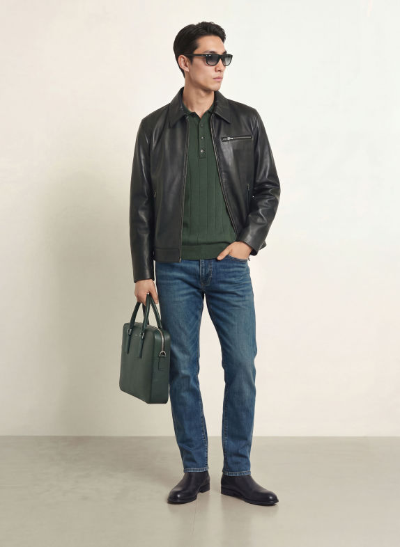 REISS Blugi FLOYD Slim Fit 45 BLUE WASH