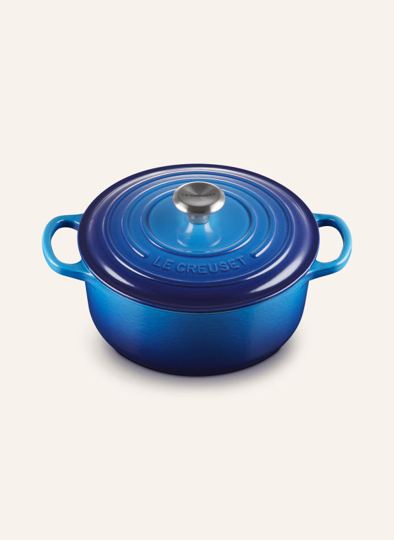 LE CREUSET Bräter SIGNATURE AZURE BLUE